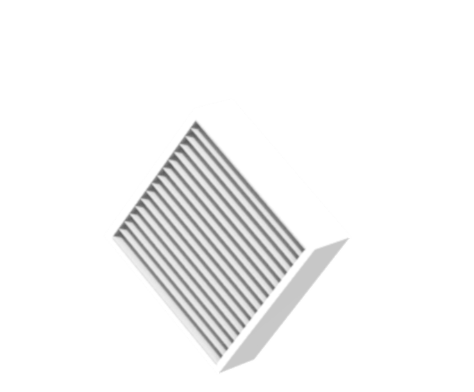 3D Darstellung eines Ersatzfilters